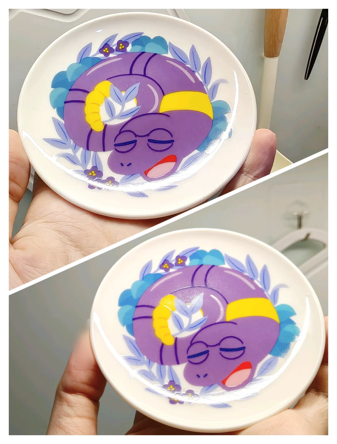 ✨?小蛇好可爱啊！好喜欢??