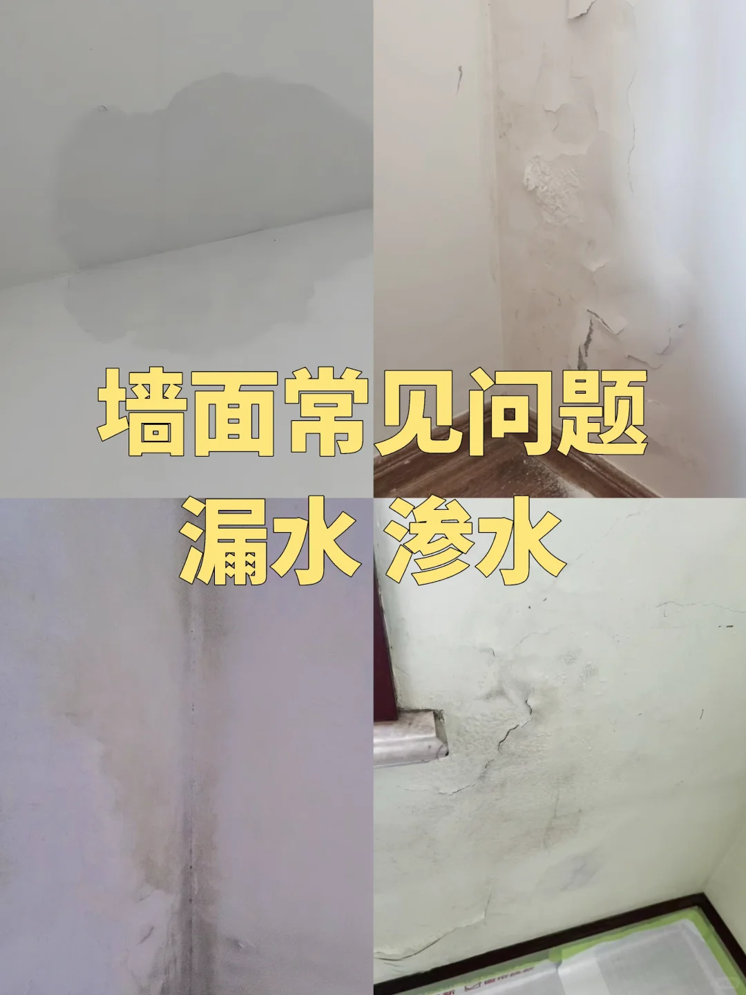 雨季又来了！墙面渗水/漏水怎么办？
