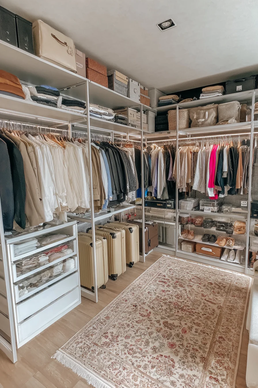 衣橱收纳空间布局小技巧（附尺寸）