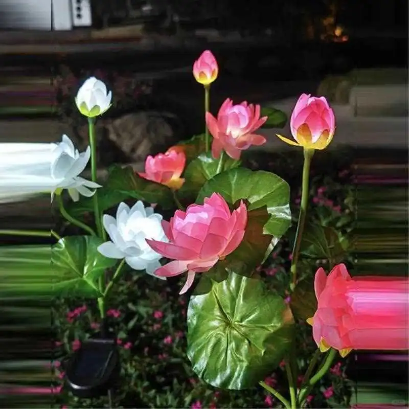 LED薰衣草灯太阳能款：户外浪漫氛围神器