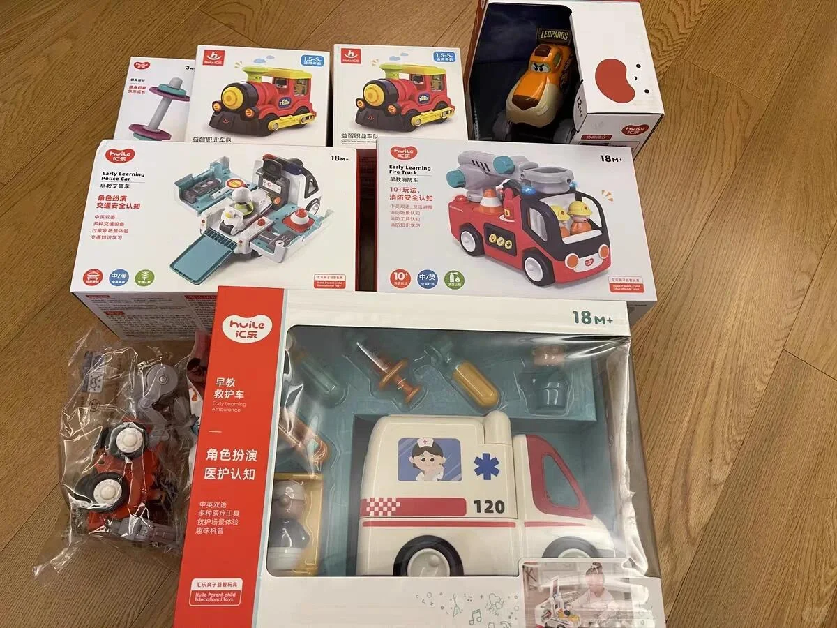 牛啊！?129拿下汇乐工程玩具车