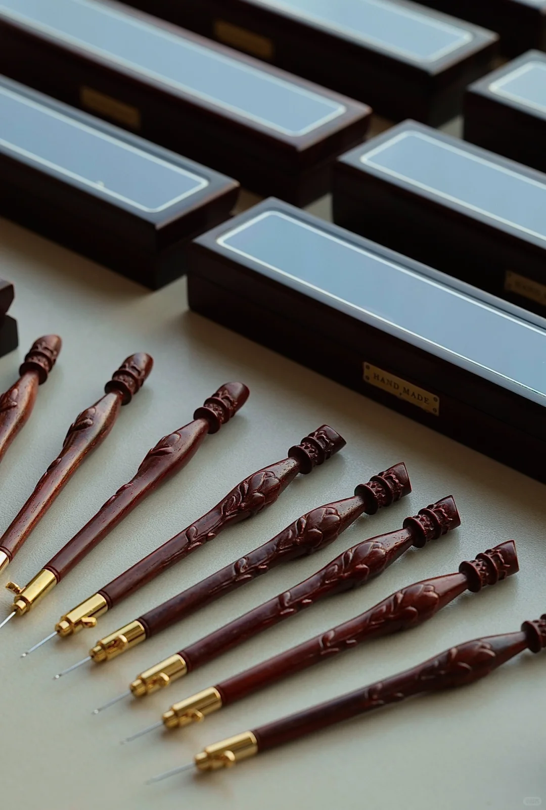 法绣工具鉴赏|珍藏级红木印度小叶紫檀