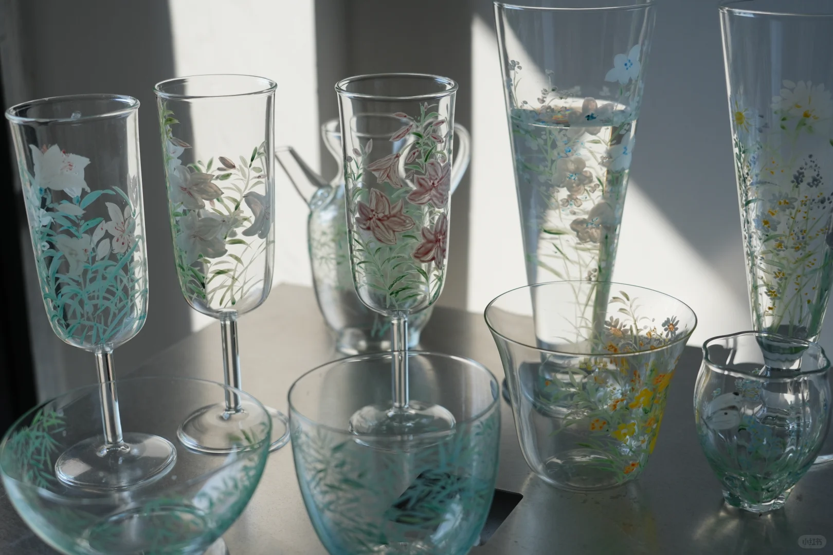 一束光打过来～｜手绘玻璃