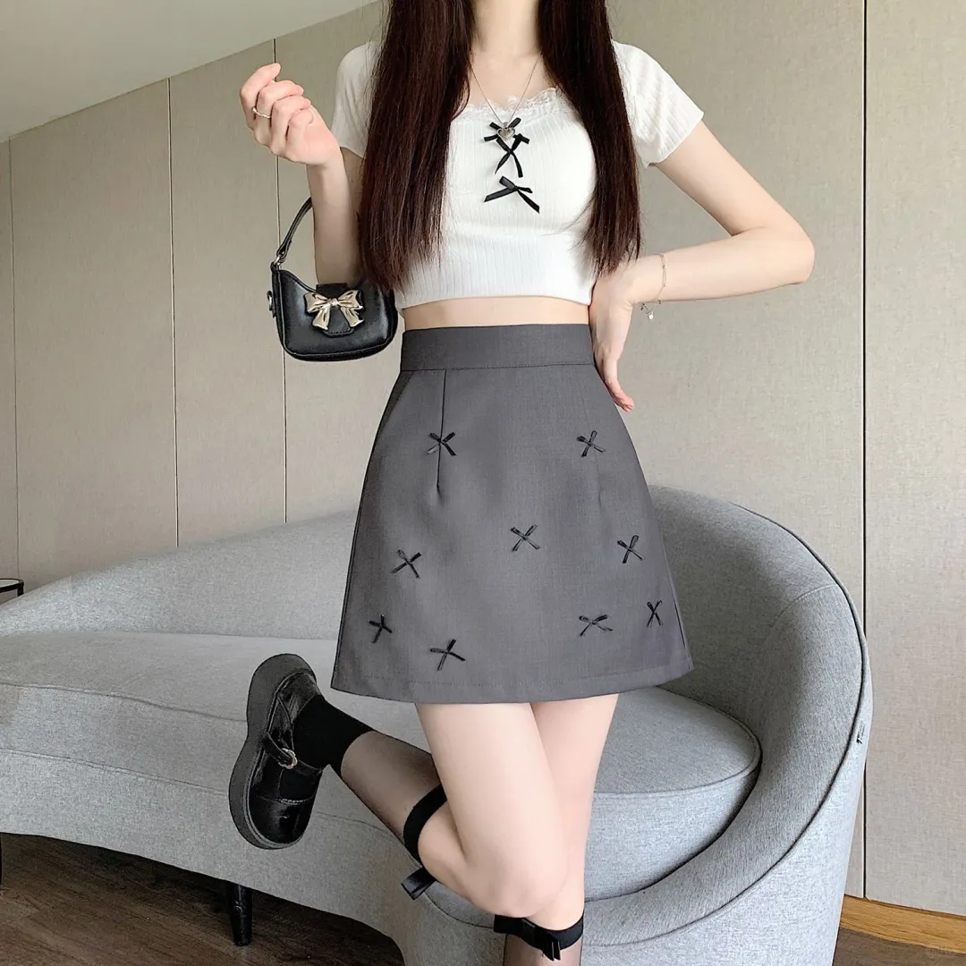 ?高腰A字裙！小个子也能穿出慵懒风?