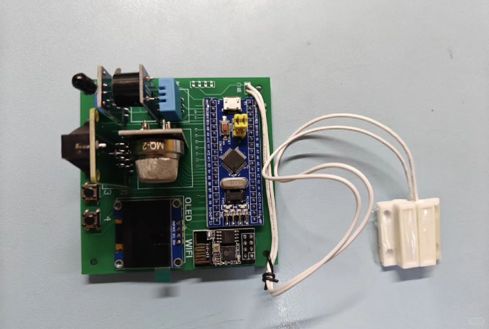 基于STM32智能家居安全防火防盗系统