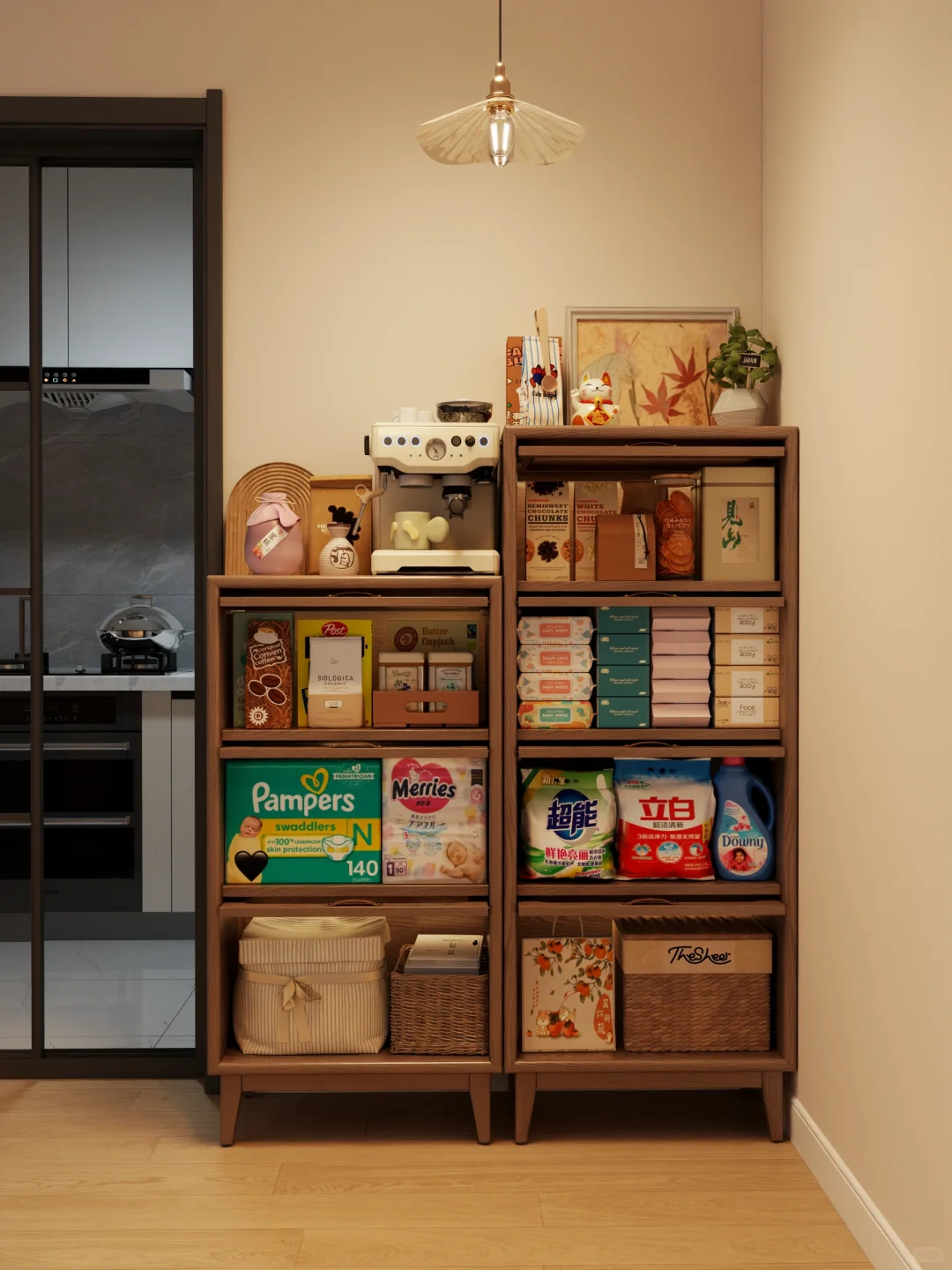 小红书真好抄?我也有收纳角啦