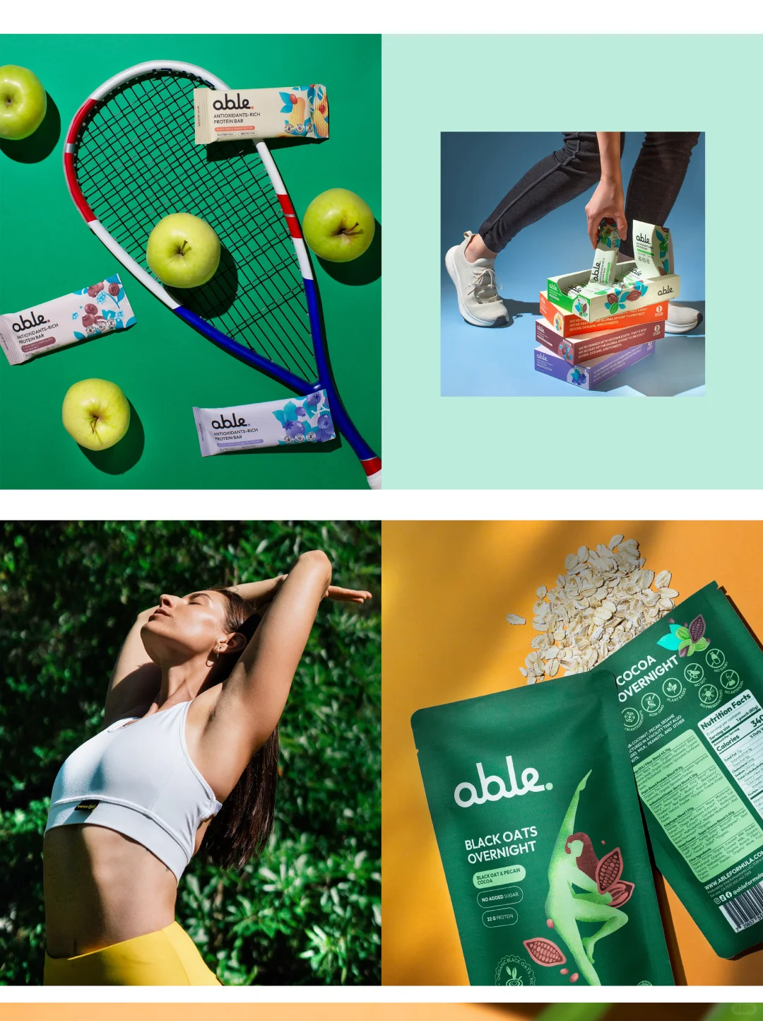 能量食品包装设计分享|健康即美?