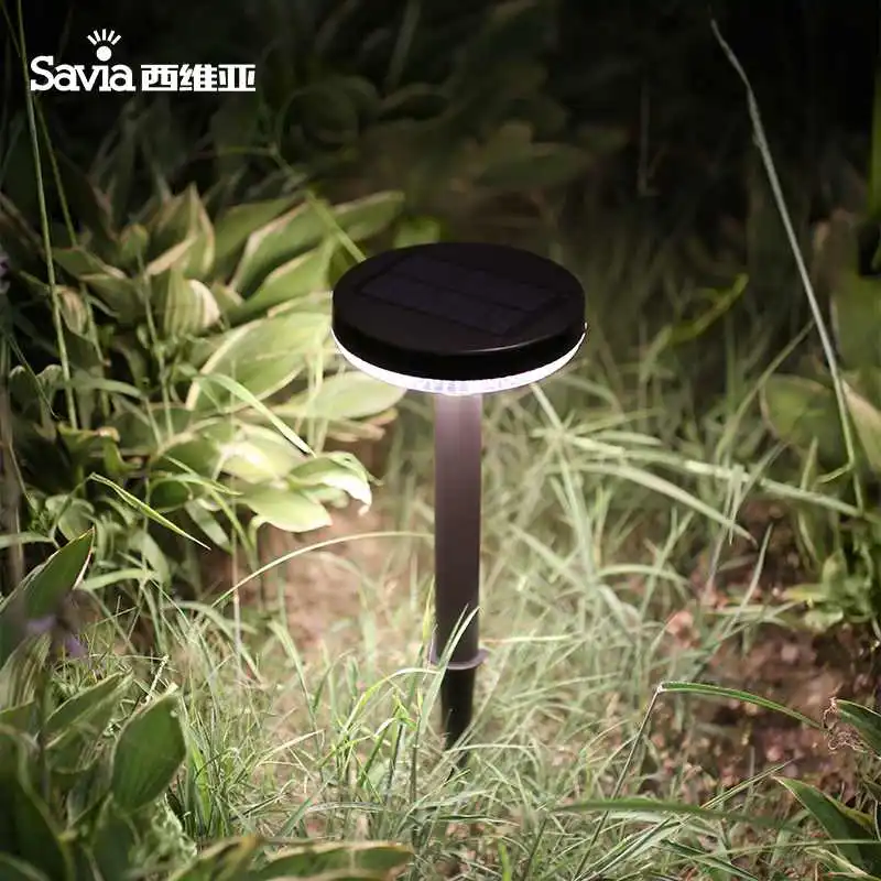 savia太阳能户外防水地插灯免接线草坪