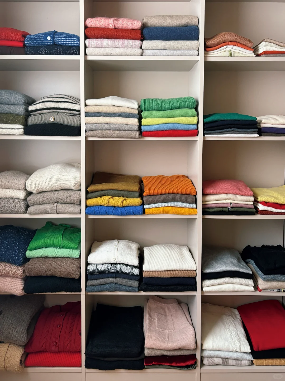 ?️ 居家整理术|如何收纳100件毛衣