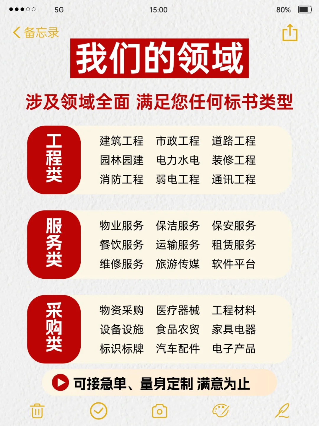 专业标书制作丨商务标、技术标...代写