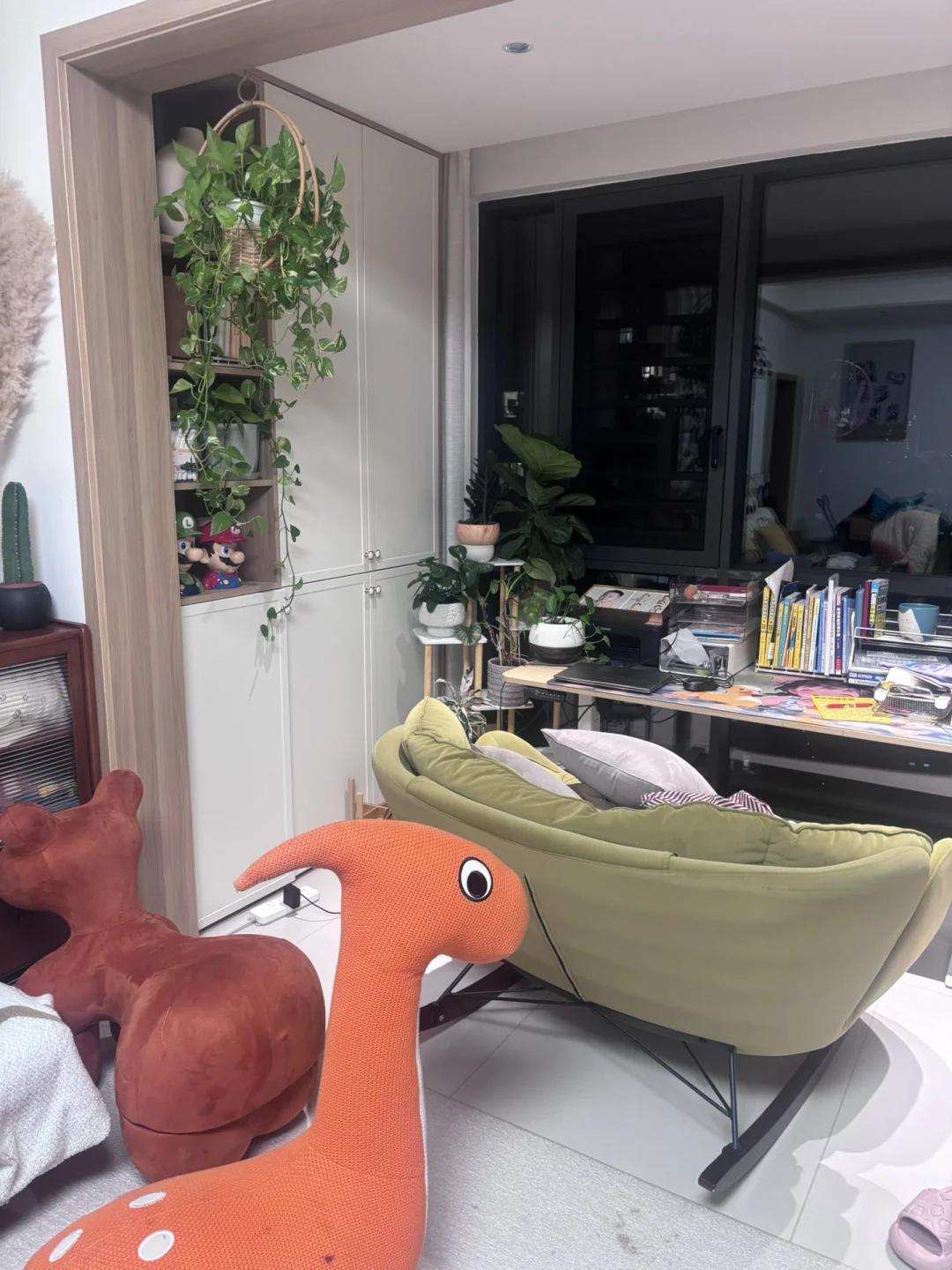 请教我做家务,收纳和整理。