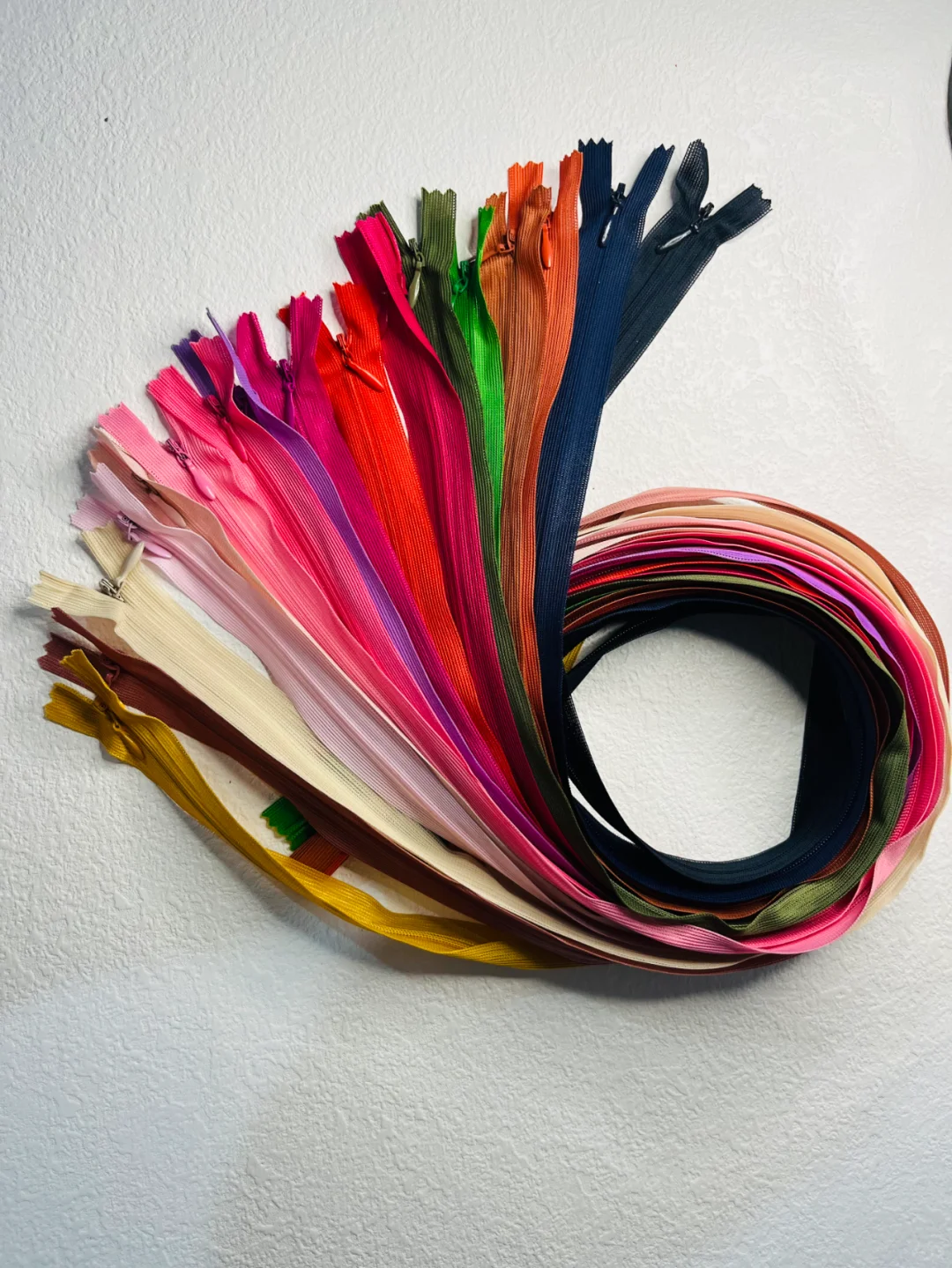 ?【小红书推荐！18色60cm隐形拉链】?