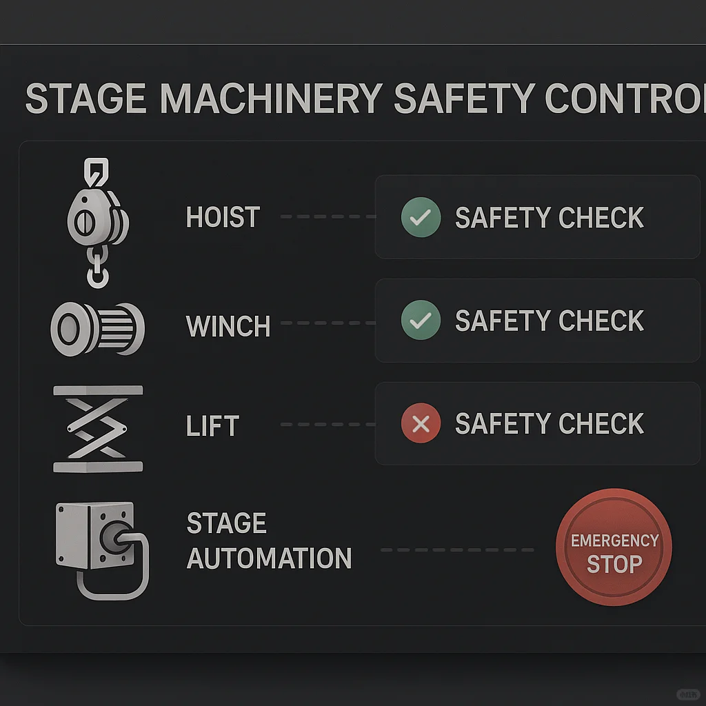 GDTF 与舞台机械安全控制：智能化演出