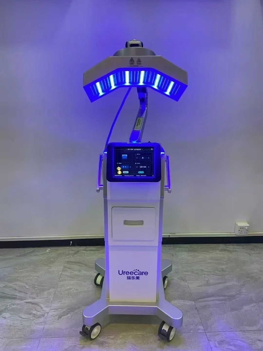 瑞乐美红蓝黄?三光谱红蓝光治疗仪