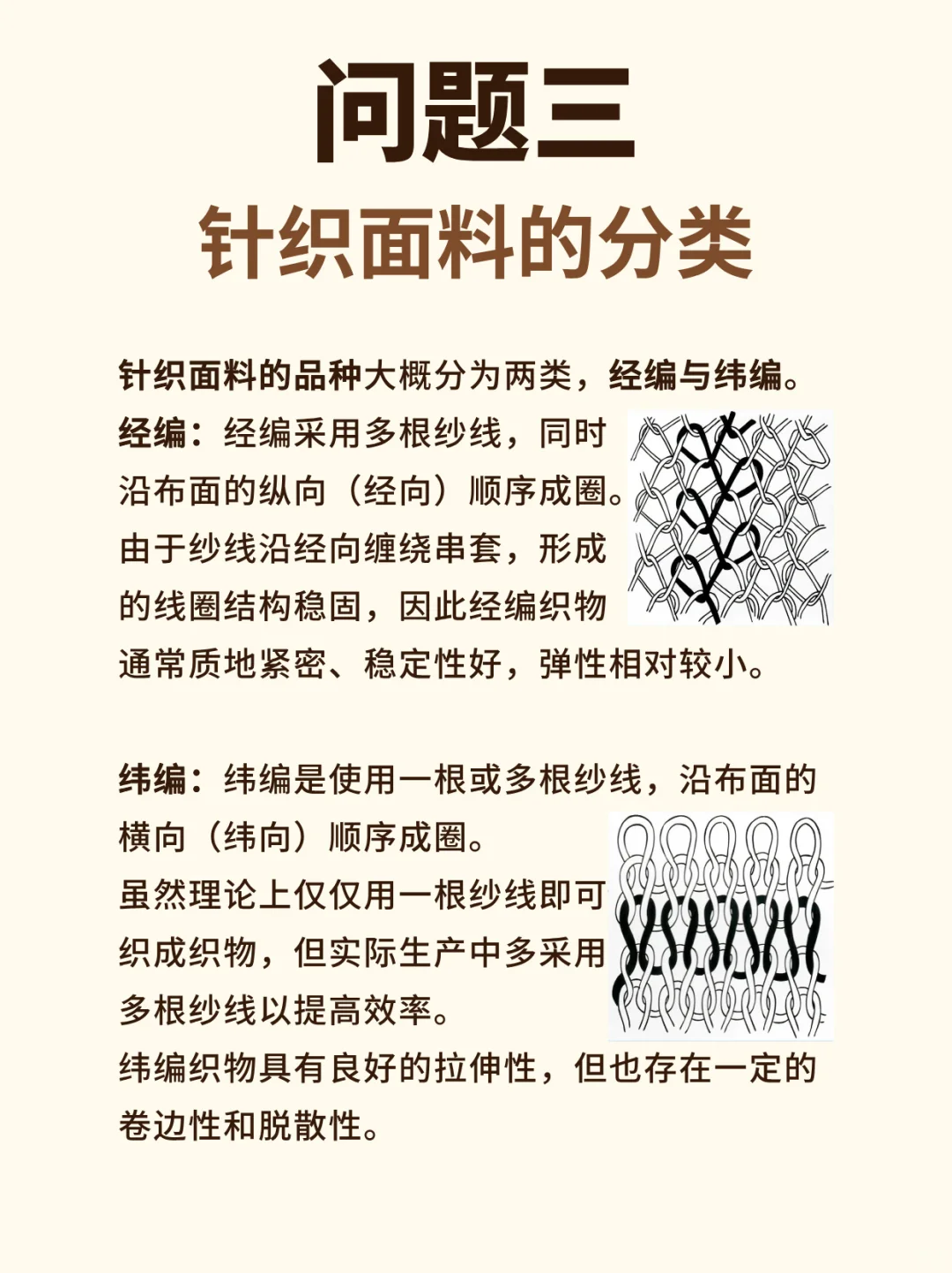 ✨ 什么是针织❓一篇看懂这个面料❗️