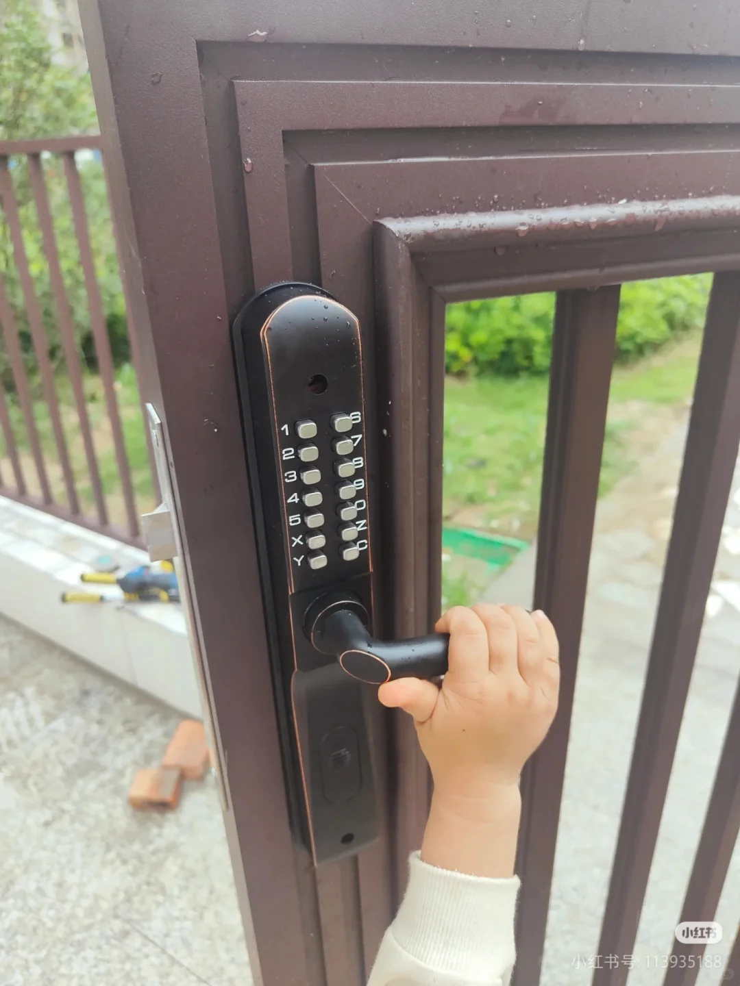 户外机械密码锁说明书