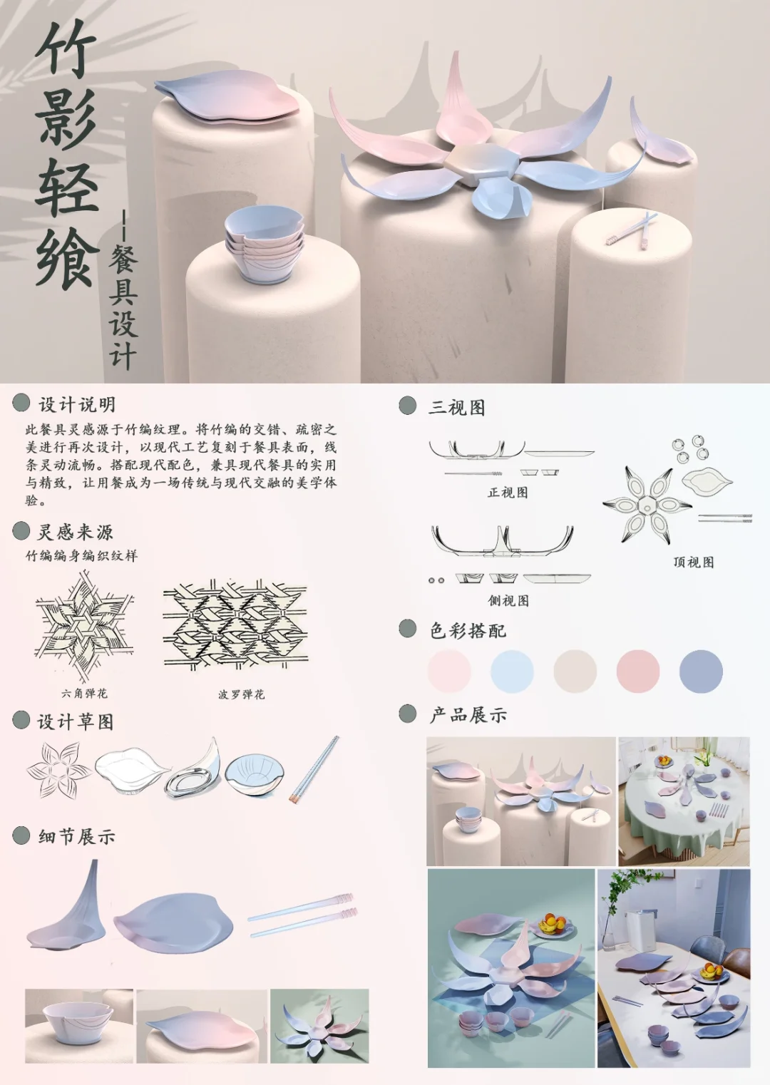 陶瓷产品设计与创作课程——学生作业1