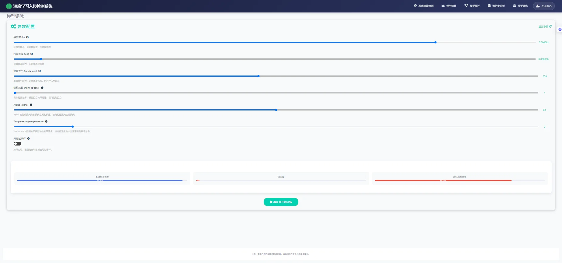 基于深度学习的入侵检测系统 文档1.5w字