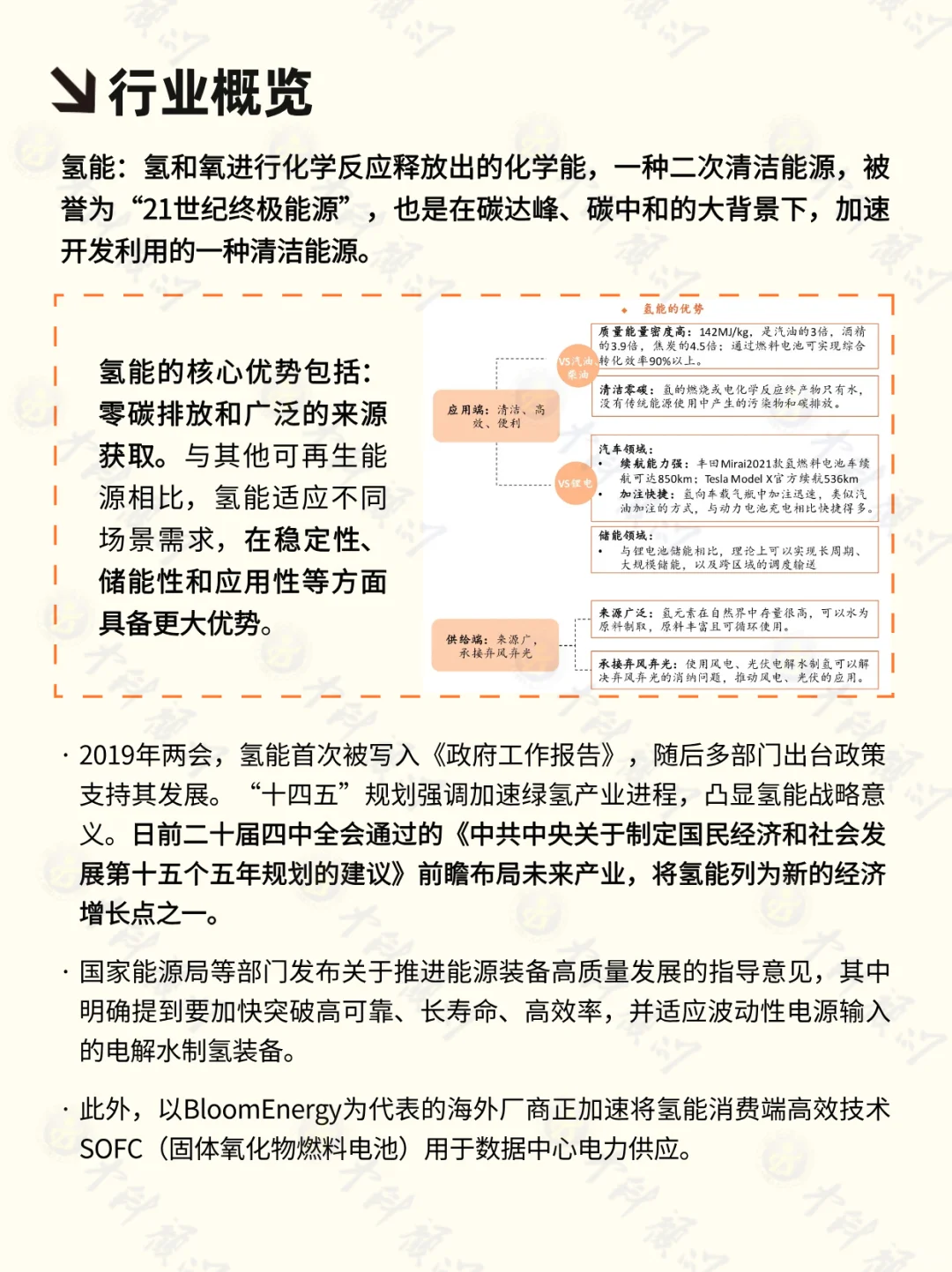 ⚡每天吃透一条产业链 氢能