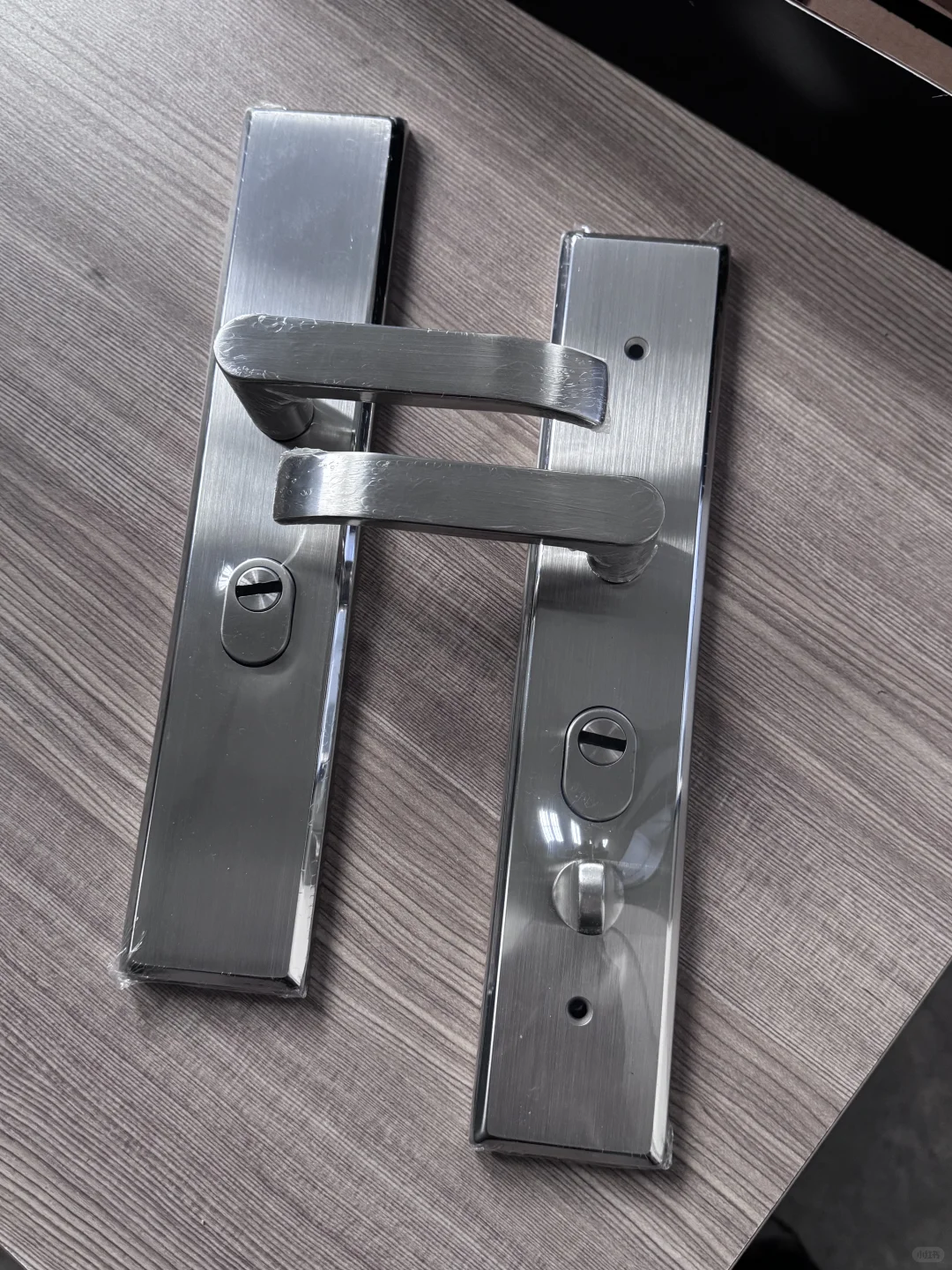 304不锈钢防盗大门锁，机械锁，加厚板5.5