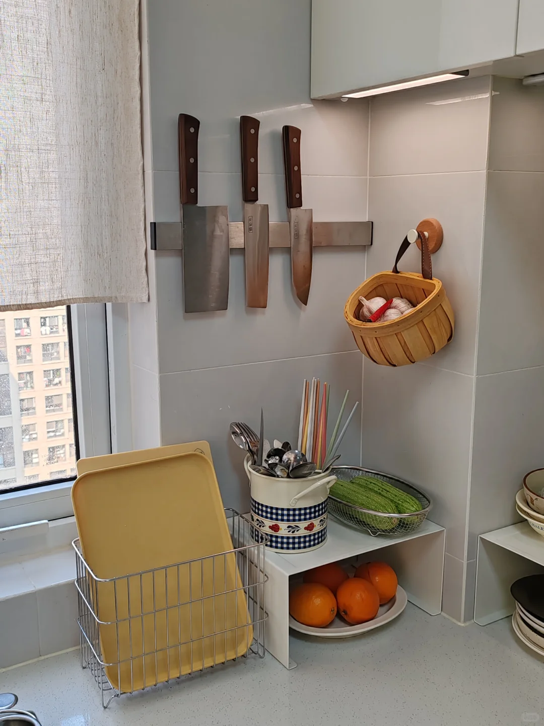 经常做饭的小厨房，被我收拾得整齐干净！！