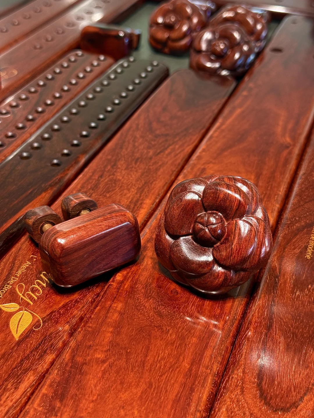 法绣工具鉴赏|珍藏级红木印度小叶紫檀