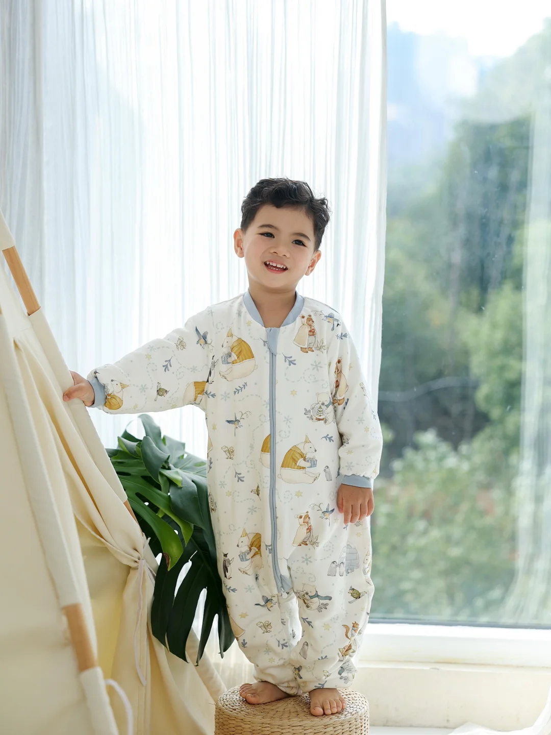 秋冬养娃救命❗️童话风睡袋太给力了！