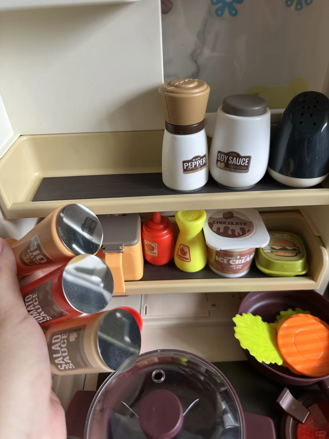 拒绝厨房玩具小零件一碰就倒！