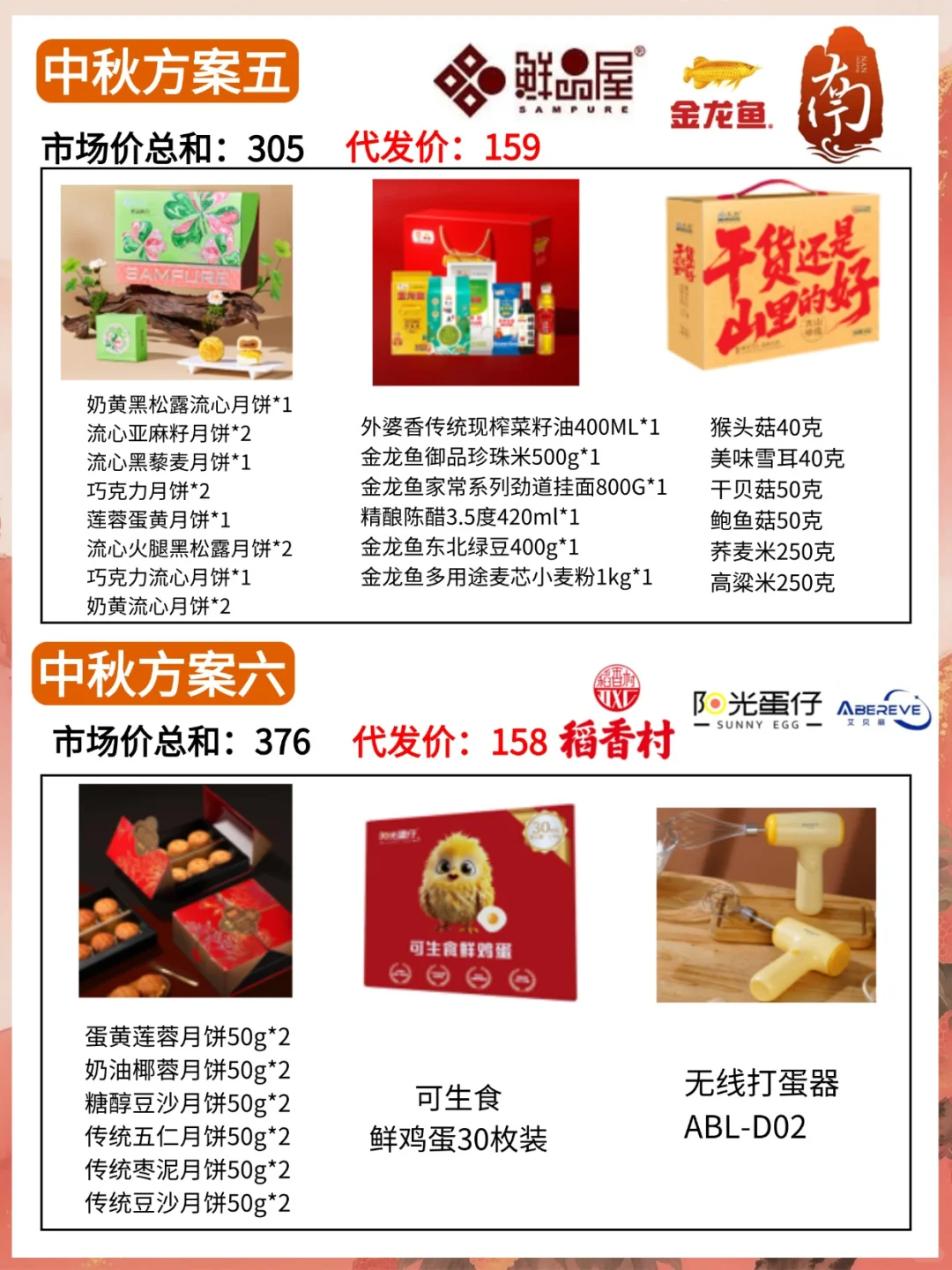 人均100+中秋礼品采购方案又被老板夸了?