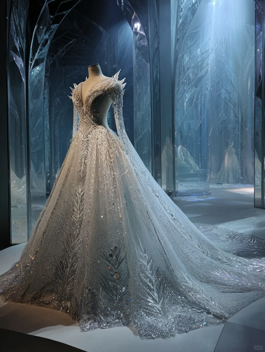 A字型舞会礼服｜霜华 The Essence of Frost