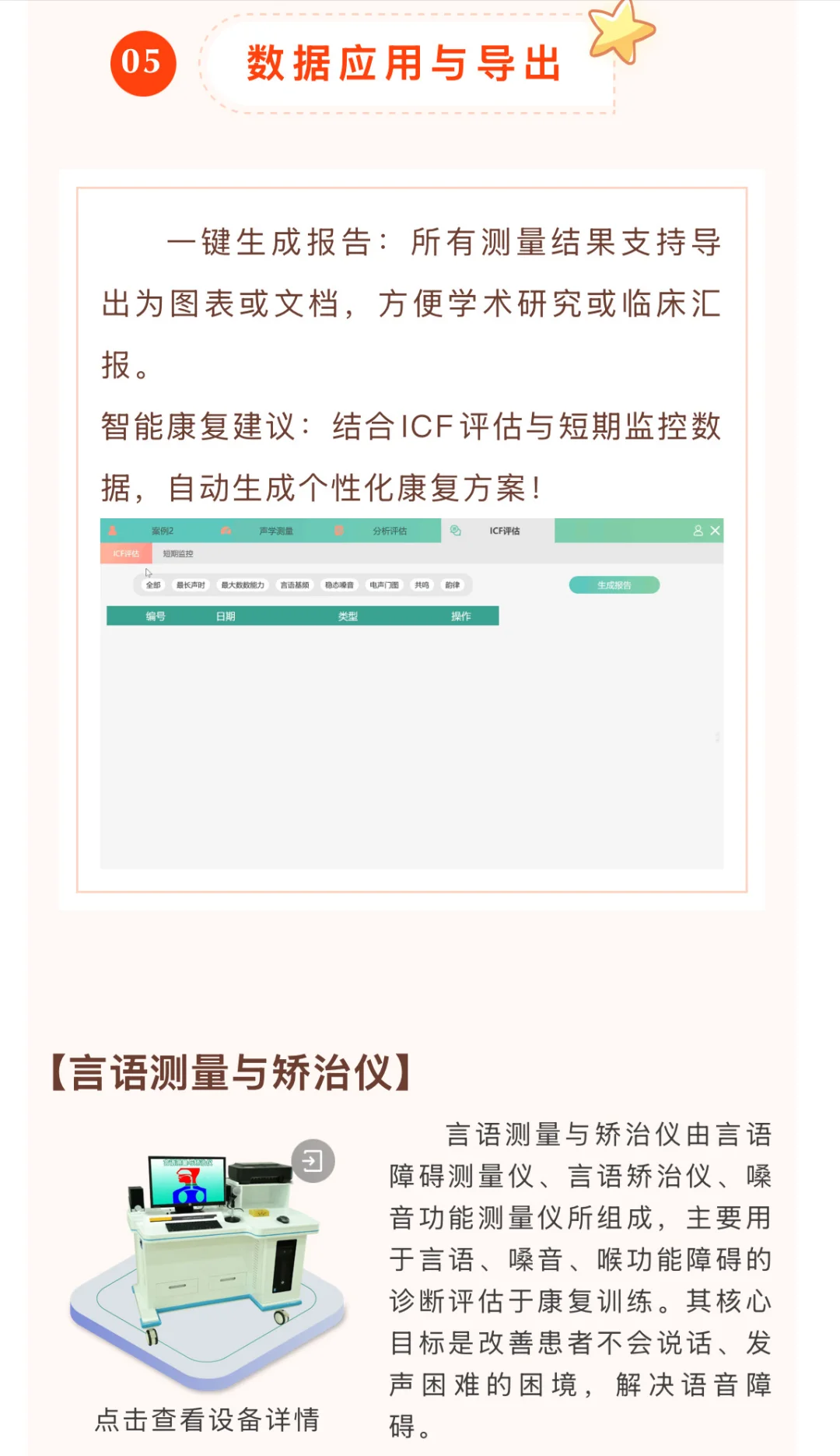 RSpro：一站式嗓音精准诊疗与管理平台