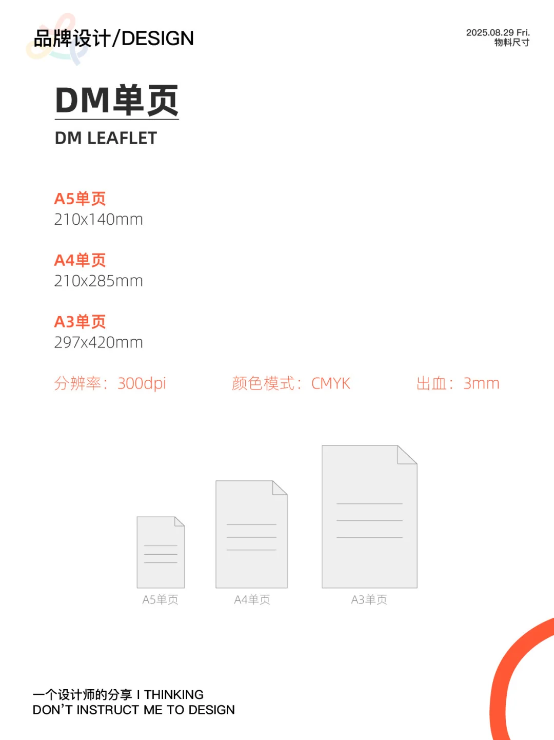 设计师必须知道的物料尺寸！快来码住吧！