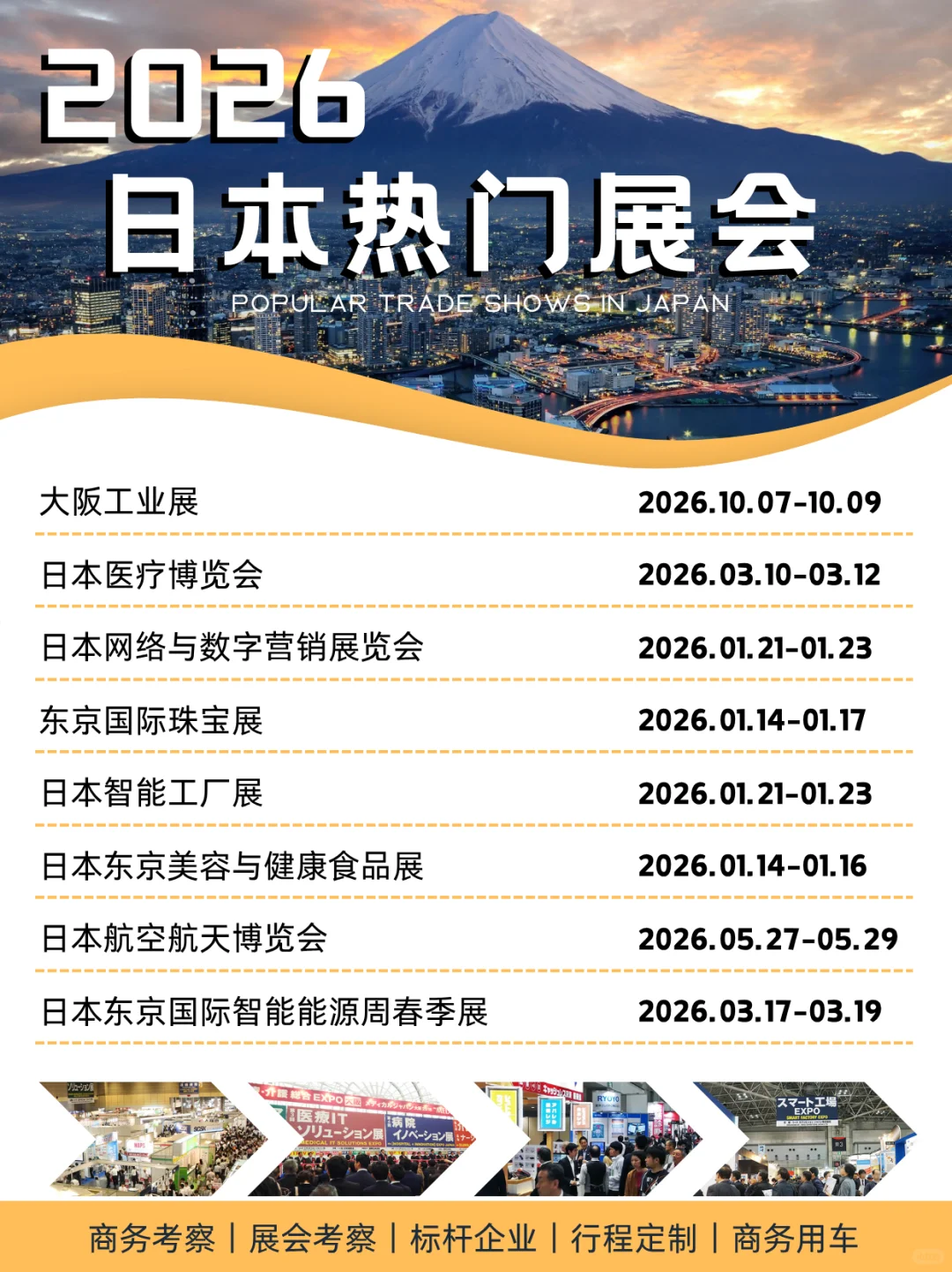 ? 2026日本展会指南 | 商机早知道