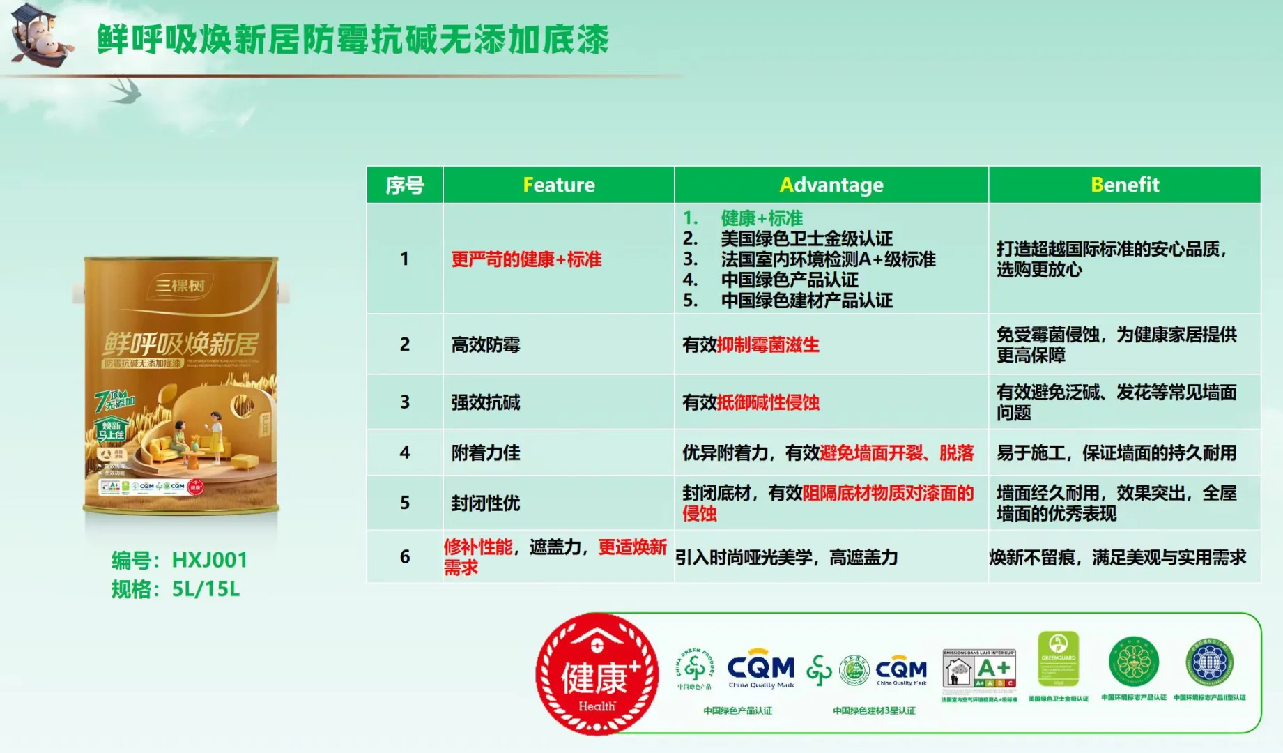 三棵树鲜呼吸焕新居BB漆上线啦