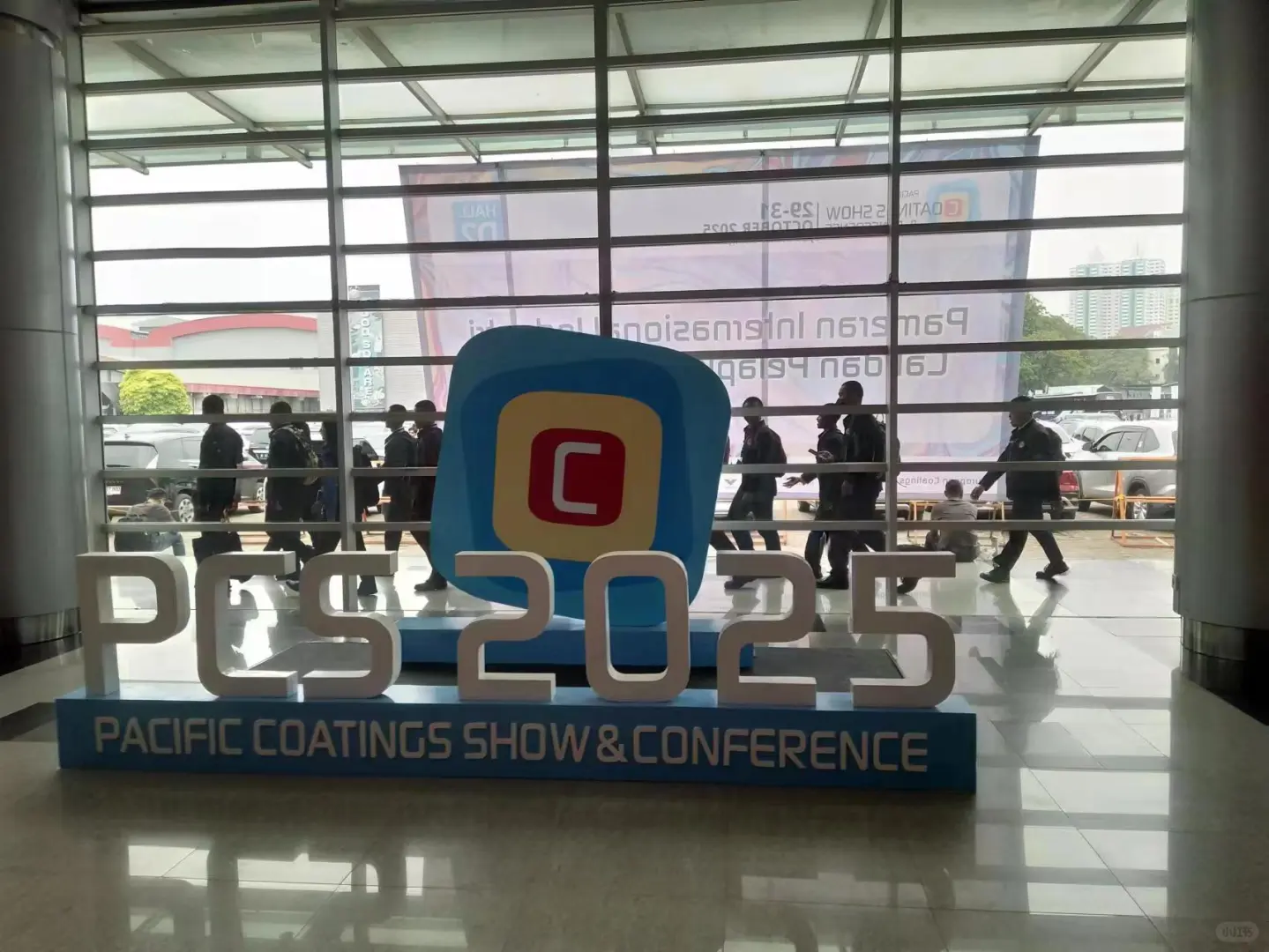印尼太平洋涂料展开展第一天