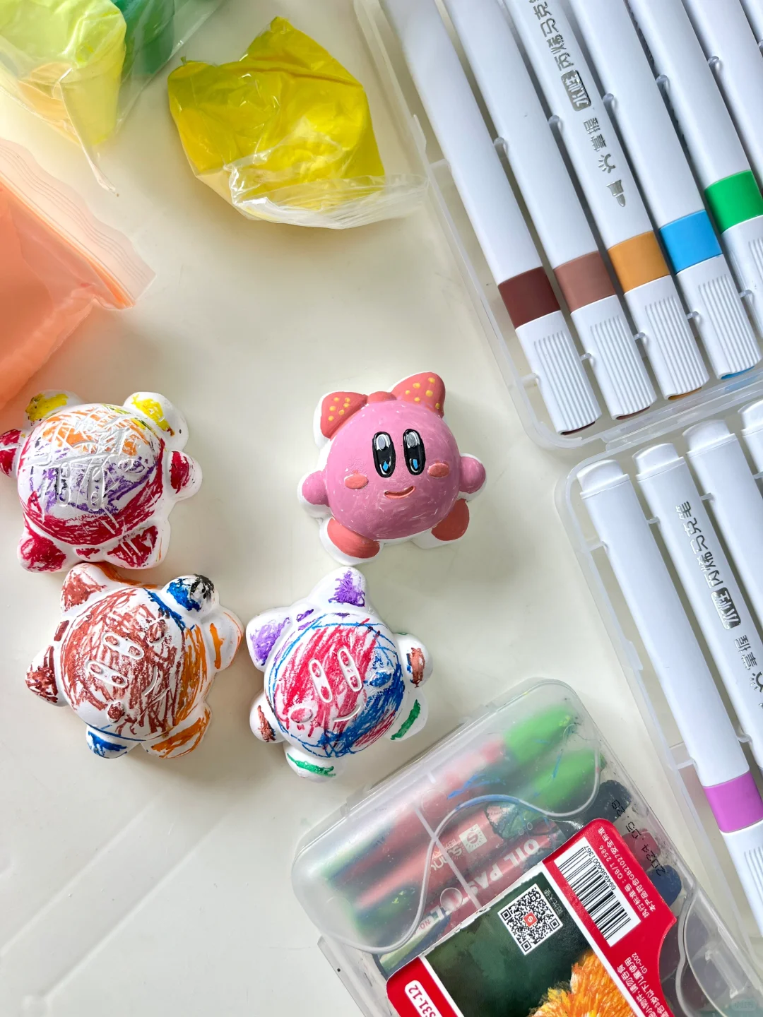 5?的快乐?周末和孩子在家做手工