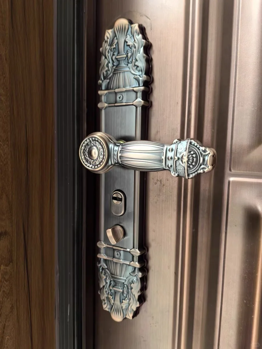 换锁推荐/不锈钢防盗门锁，机械锁款式多样