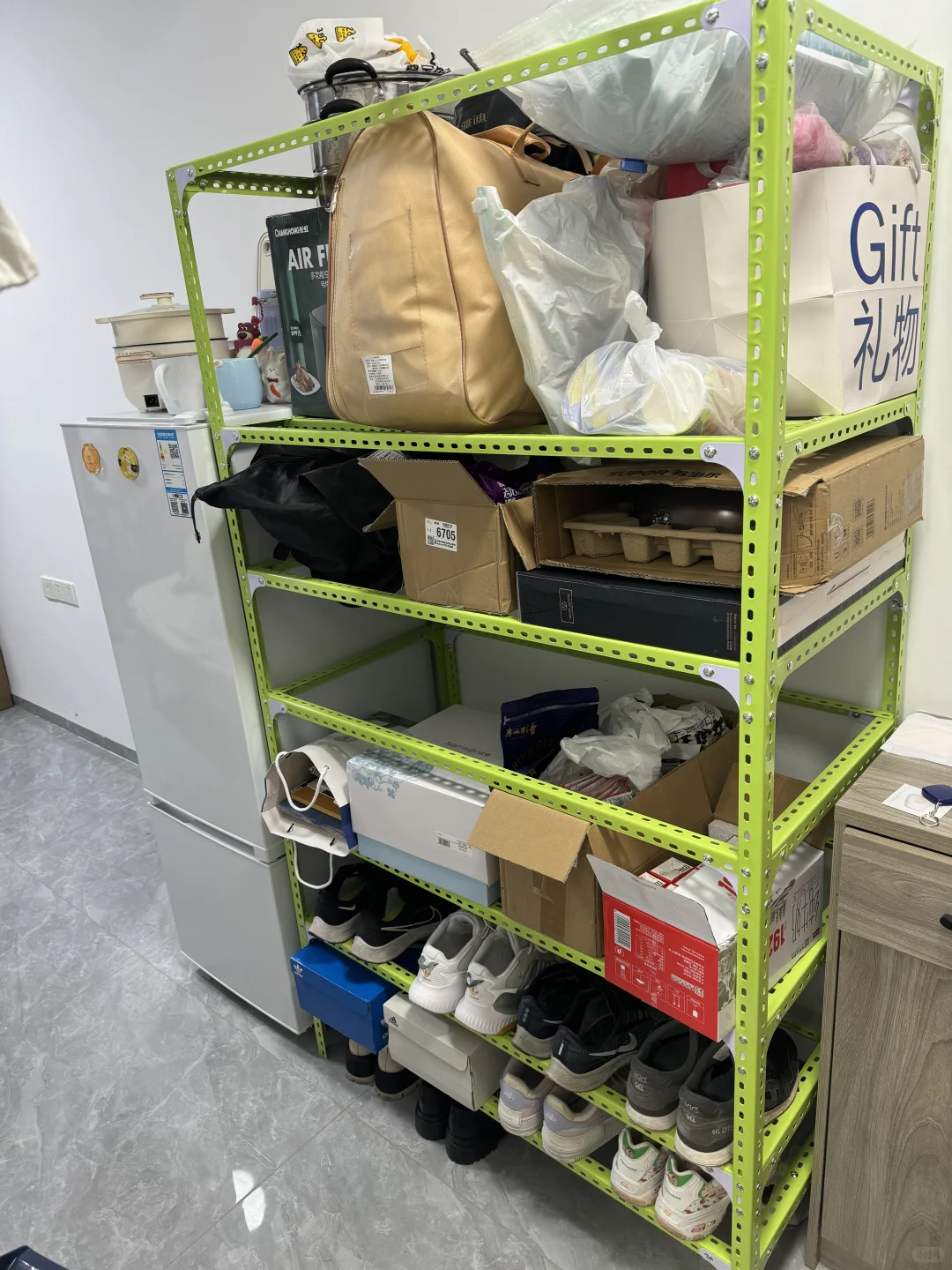 角钢搭完了！我宣布电动螺丝刀是最伟大发明