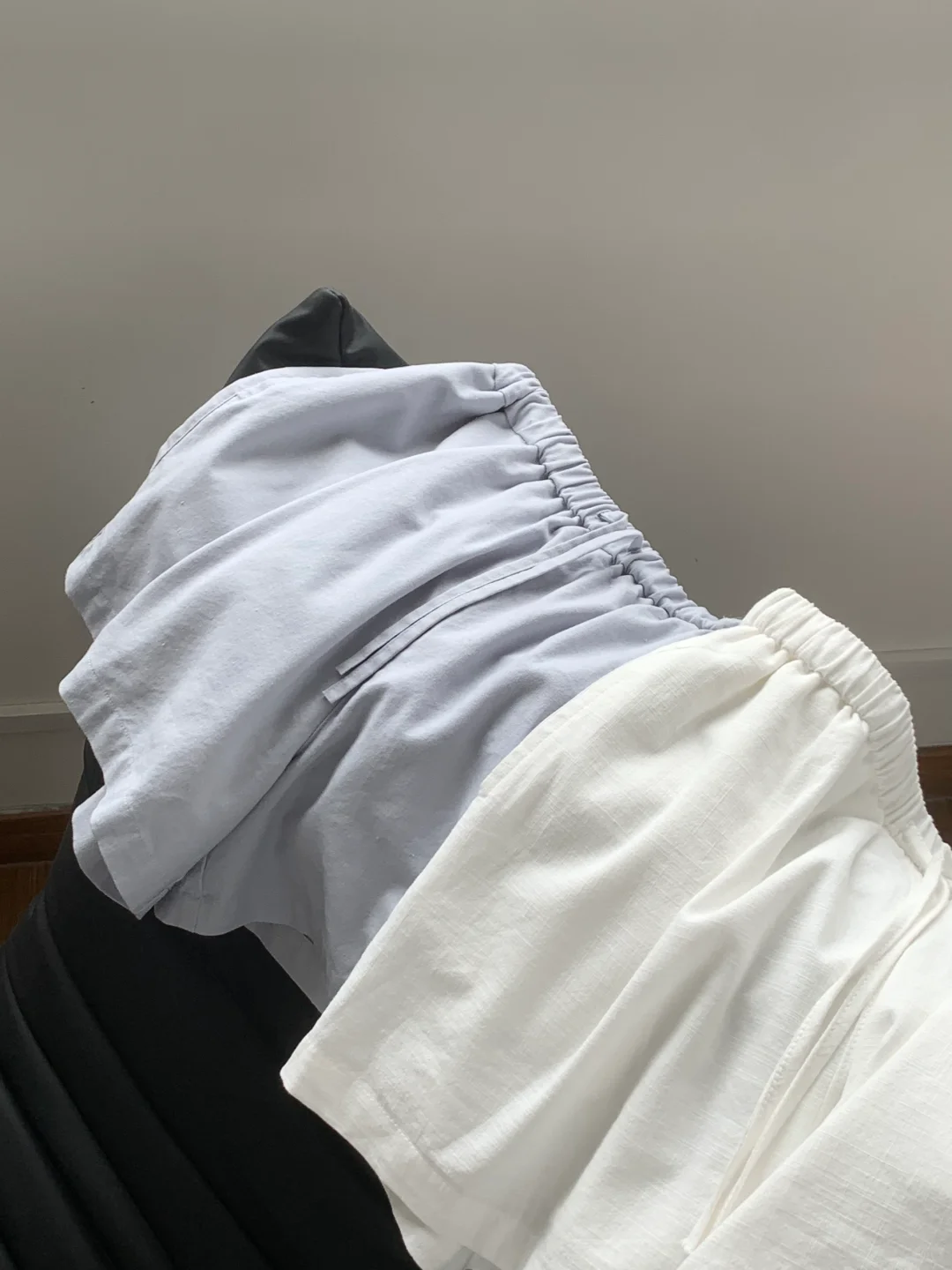 救命!!亚麻短裤面料和颜色终于确认好了!!