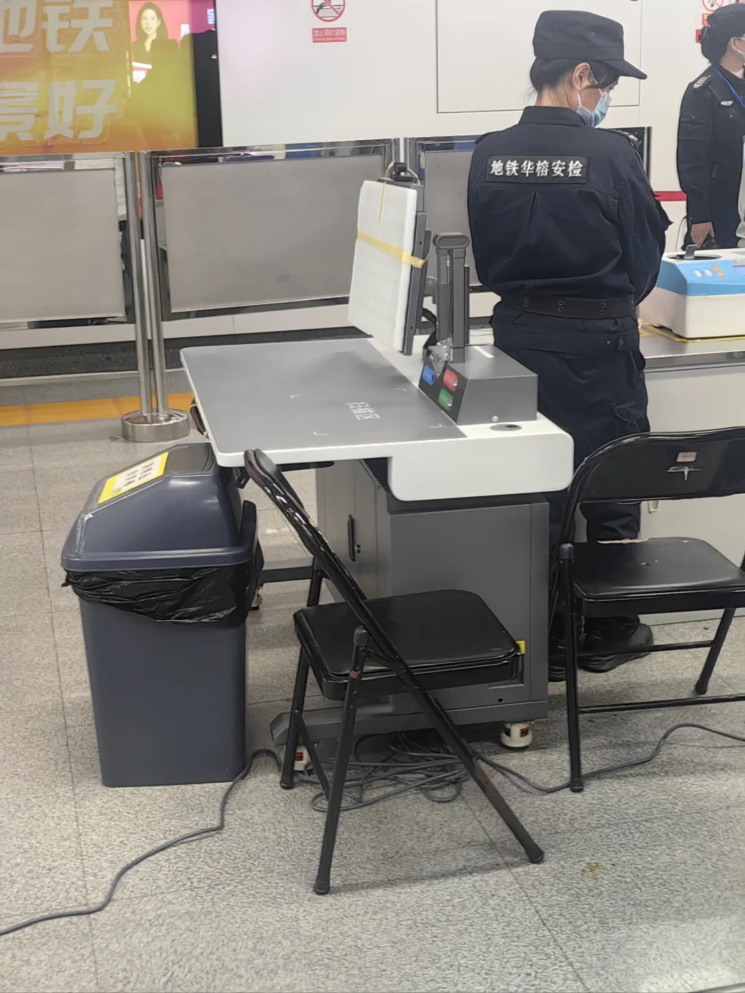 福州地铁要换和宁波地铁一样的安检设备了！
