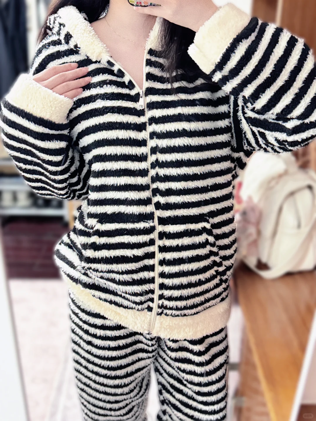 不到八十米超好穿ins条纹睡衣被我发现了～