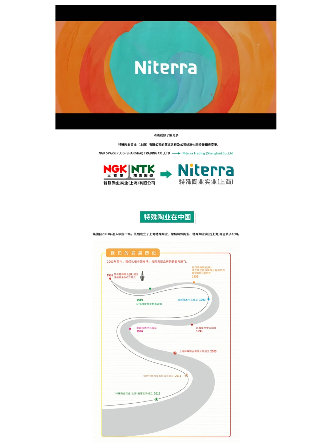 【企业特辑】特殊陶业实业(上海)有限公司
