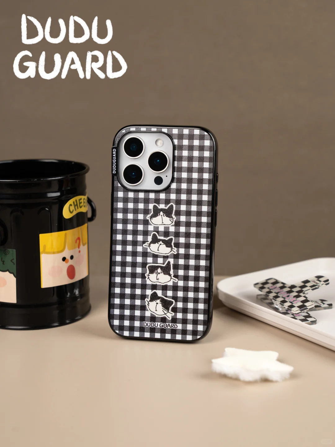 上新啦！黑格子猫猫?