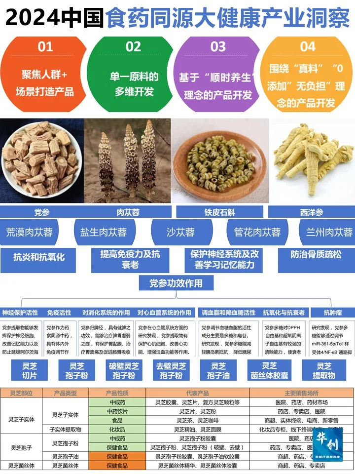 ♨️2024中国药食同源及大健康产业洞察