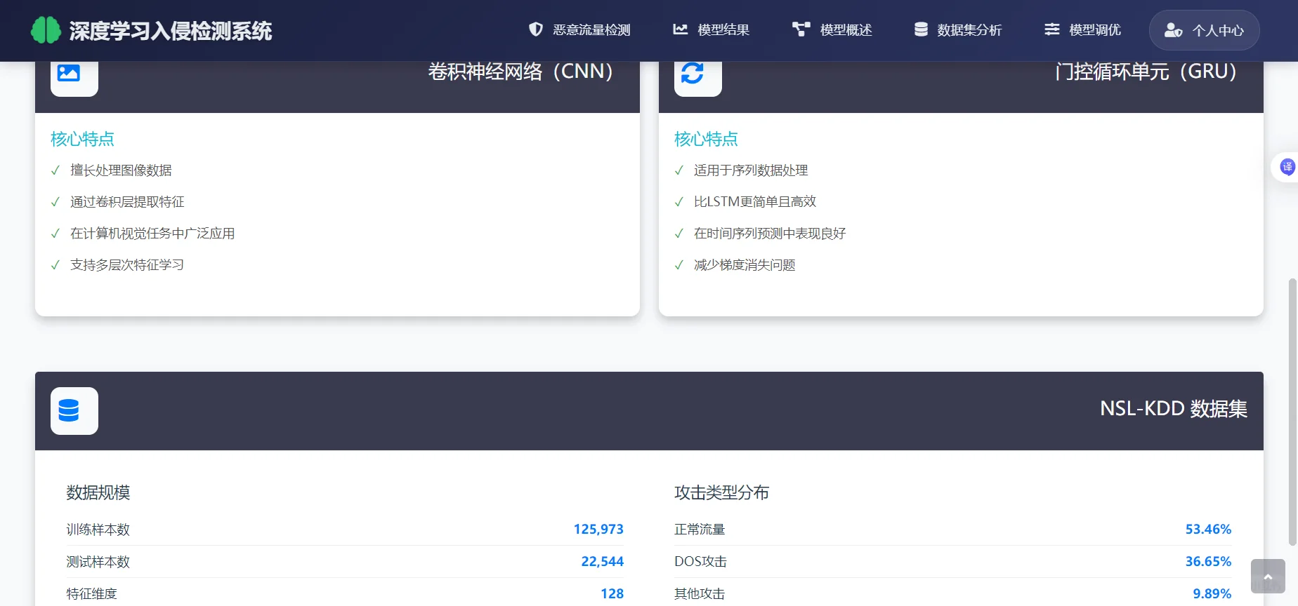 基于深度学习的入侵检测系统 文档1.5w字