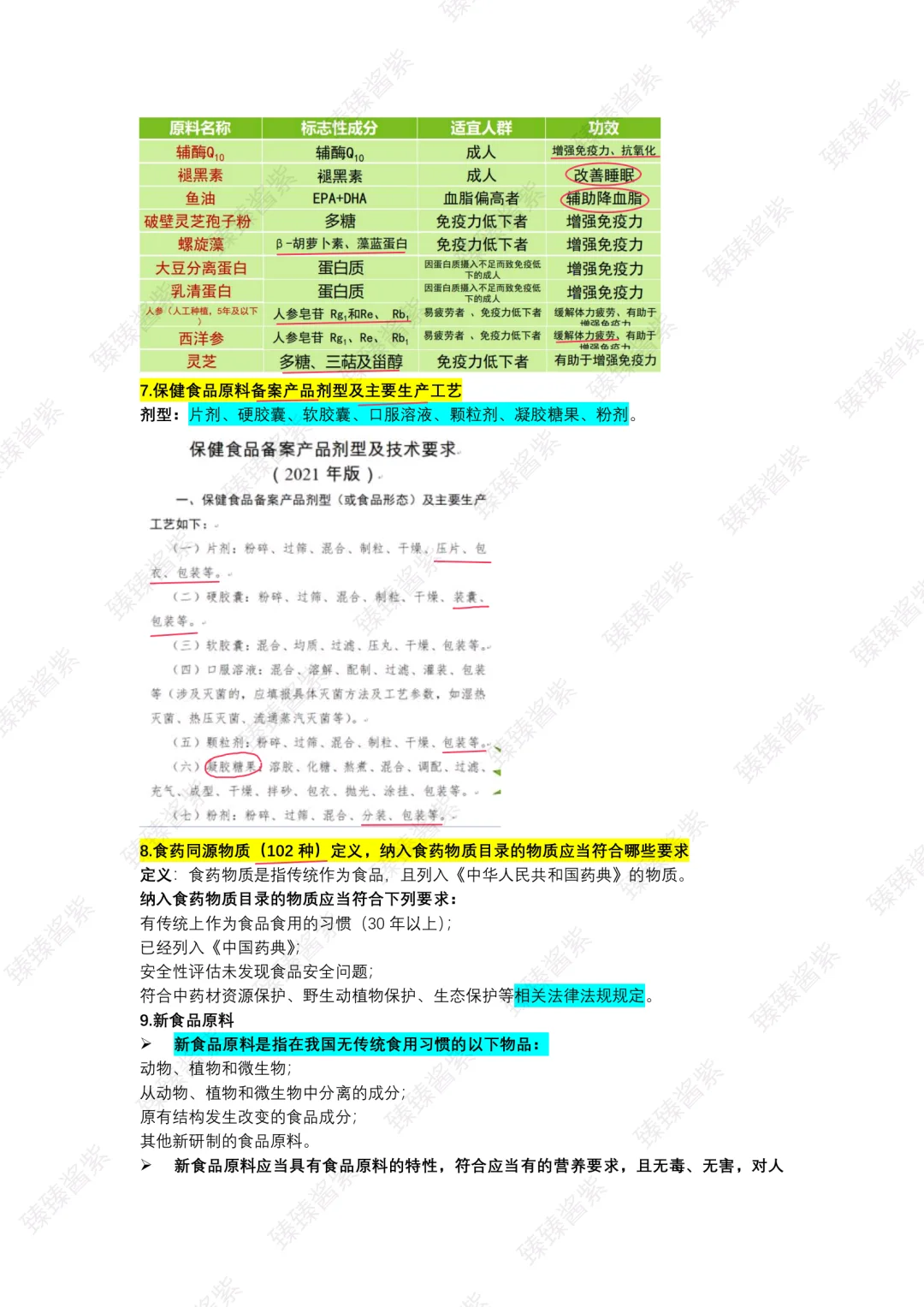 食品功能学｜word总版(下)