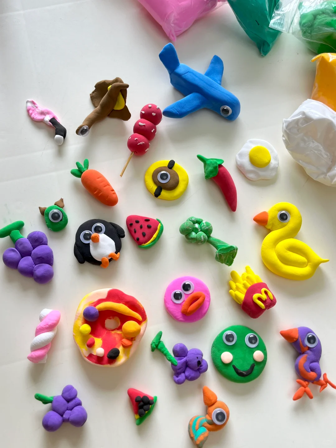 5?的快乐?周末和孩子在家做手工