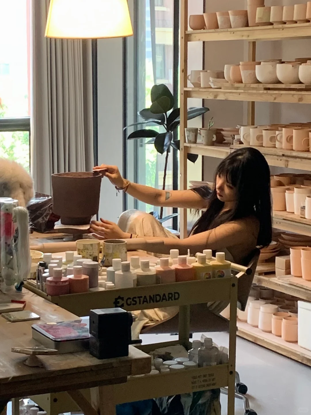 两年景漂结束啦 回嘉兴继续做陶艺工作室: