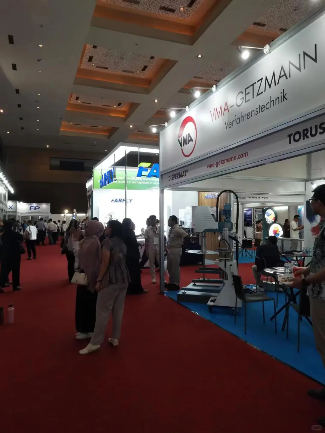 印尼太平洋涂料展开展第一天