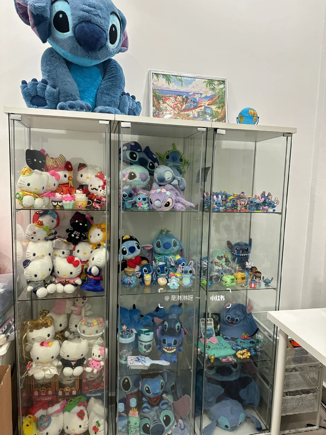 ?? 收藏了14 年的史迪奇们 可以展示了！！